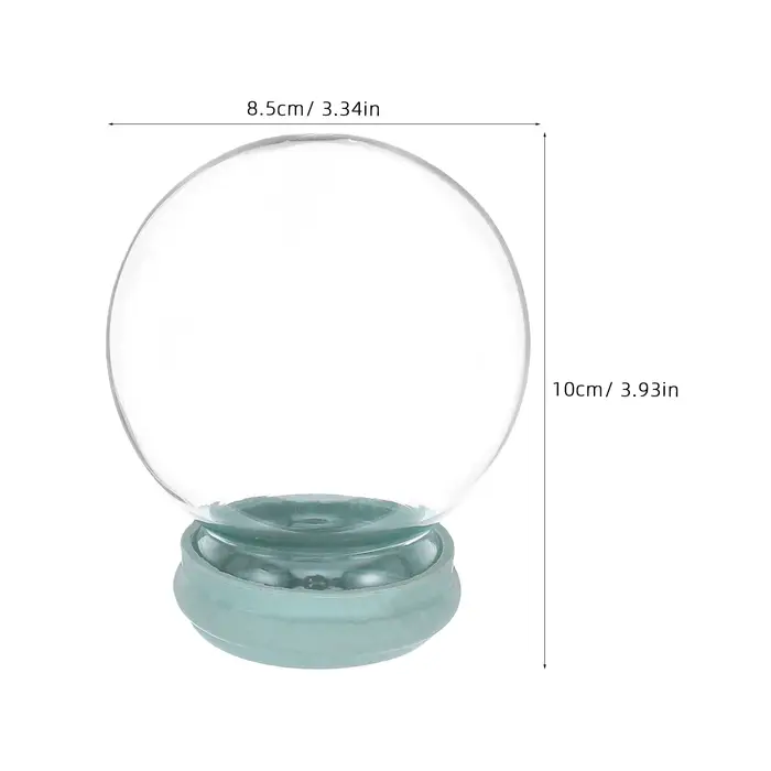 Dôme en verre de boule de neige à faire soi-même