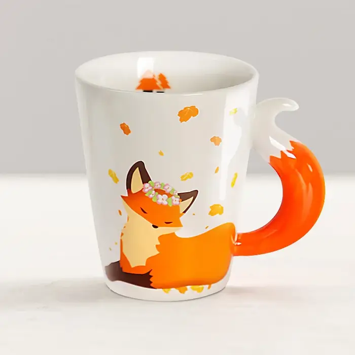 Tasse en céramique animale créative
