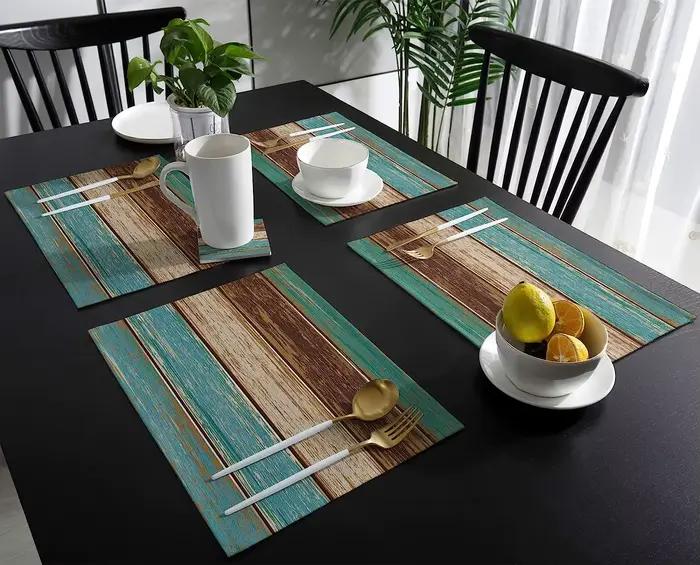 Ensemble de sets de table personnalisés