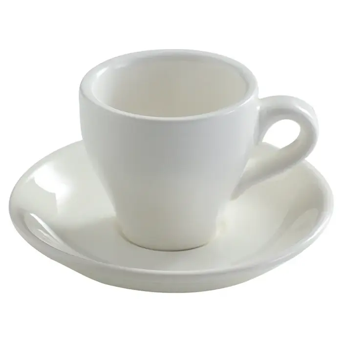 Tasse à café en céramique épaisse de couleur unie
