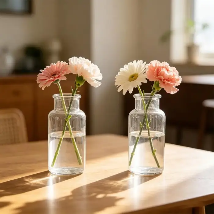 Vases décoratifs vifs, petits vases pour fleurs