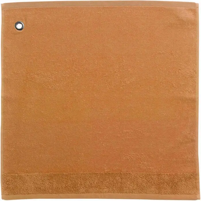 Essuie-mains oeillet Curl Ambre 50 x 50