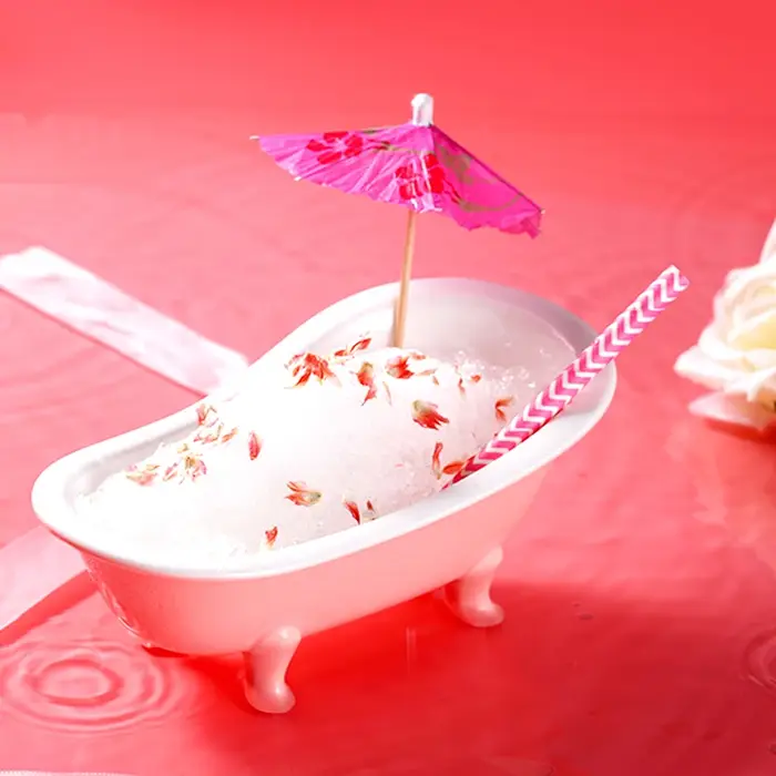 Verres à cocktail créatifs 3D MINI en forme de baignoire