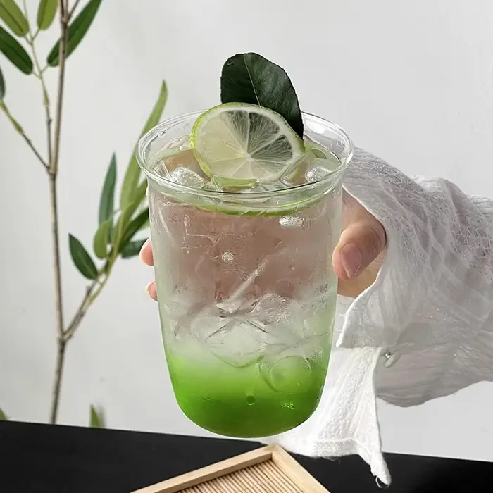 1/6 pièces tasse en verre japonaise lait café
