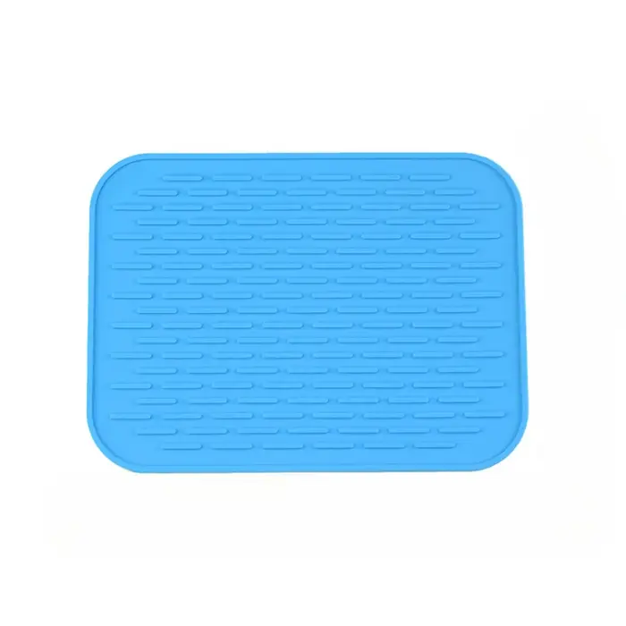Napperon isolé en silicone pour objets de cuisine, accessoires de cuisine, tapis de bureau, tampons 