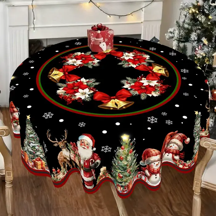 Nappe de noël décorations de Table