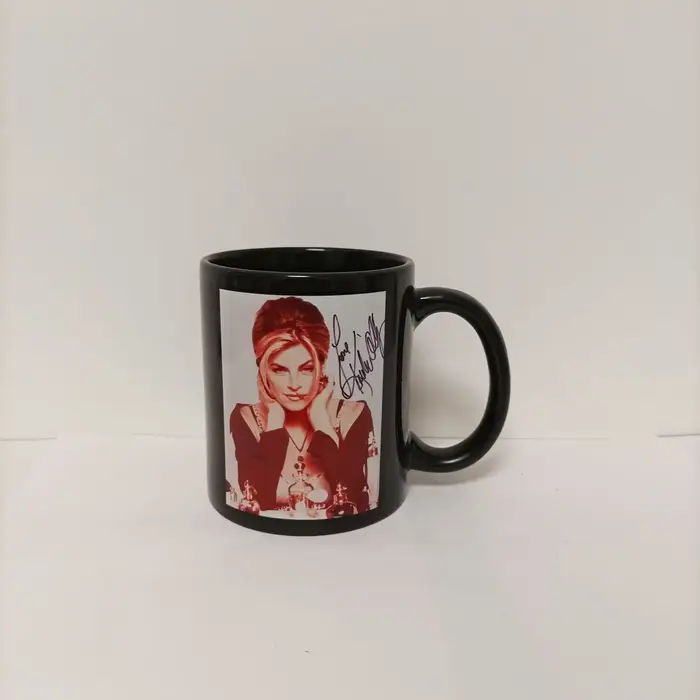 Tasse en céramique noire de 350ML