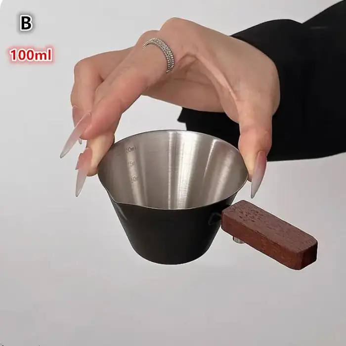 Tasse d'extrait de café en acier inoxydable de 100ml