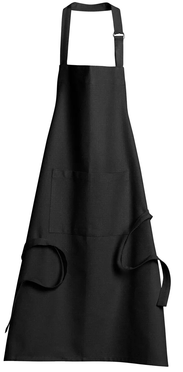Tablier de cuisine Dario Noir Recycl 85 x 72