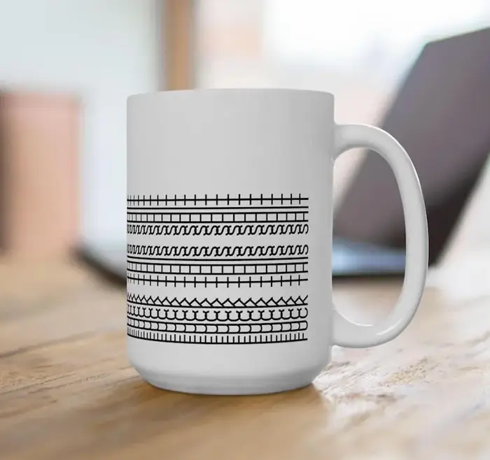 Tasse à café avec Message caché pour les collègues