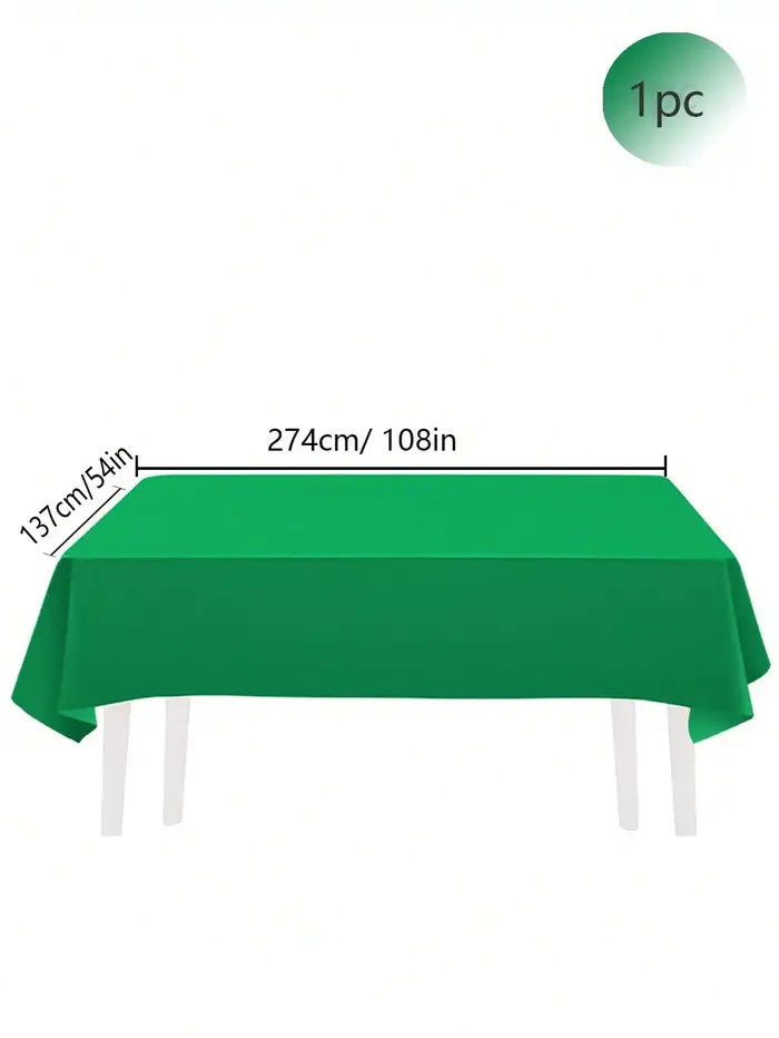 Assiettes à poulet en papier vert