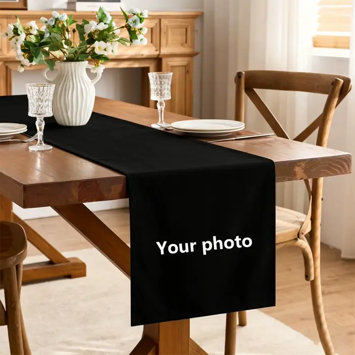Chemin de table personnalisé à imprimer soi-même