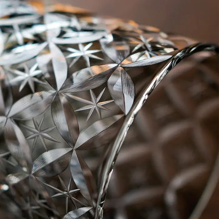 Star Pattern Whiskey Glass 250ml