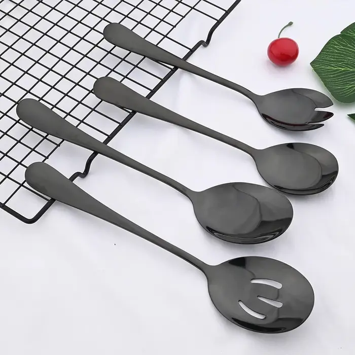 Ensemble de couverts occidentaux en acier inoxydable