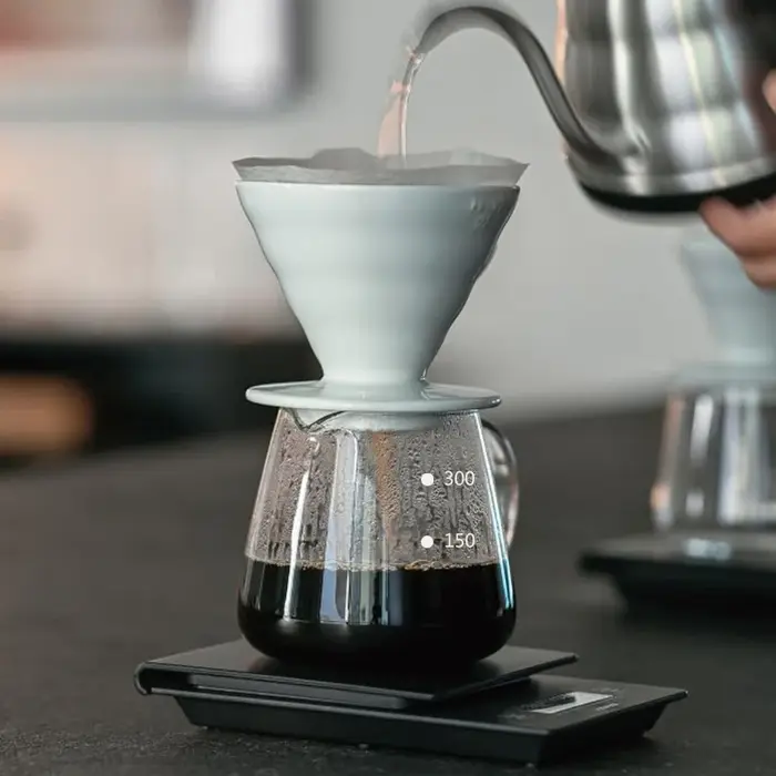 Cafetière en verre pour serveur de café