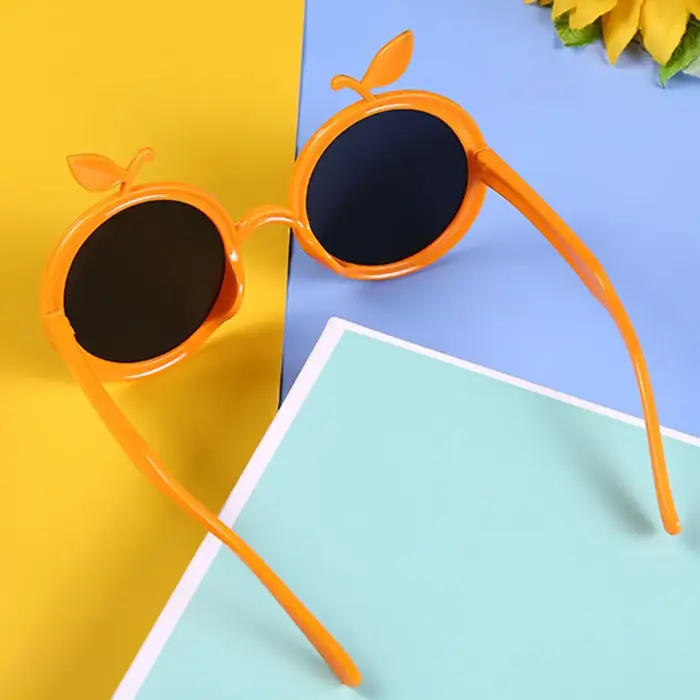 Lunettes de fête de conception Orange