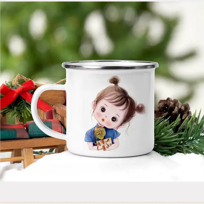 Tasse à thé avec texte et nom personnalisé