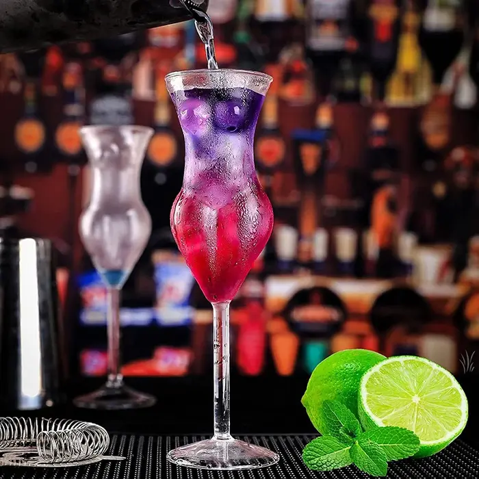Verres à Cocktail en Verre pour le Vin
