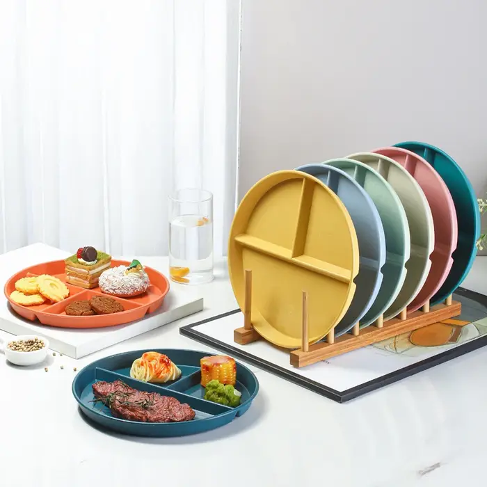 Assiette à dîner divisée