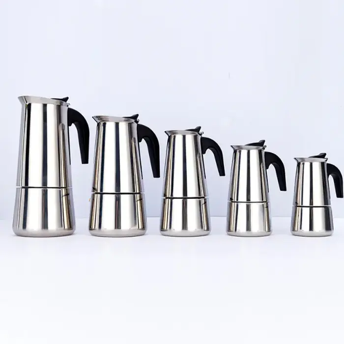 Cafetière en acier inoxydable moka expresso Latte