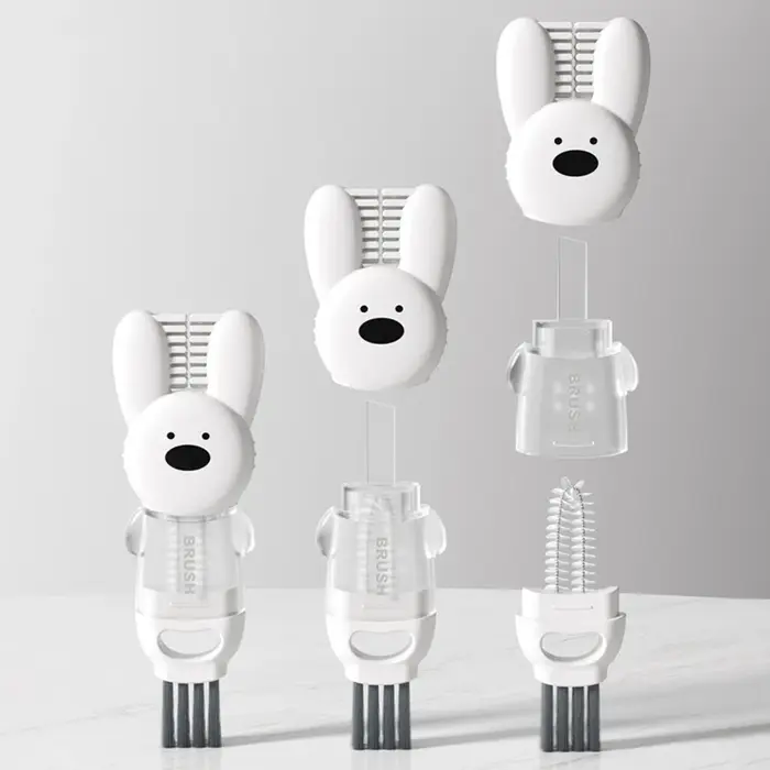 Brosse de nettoyage de biberons 4 en 1
