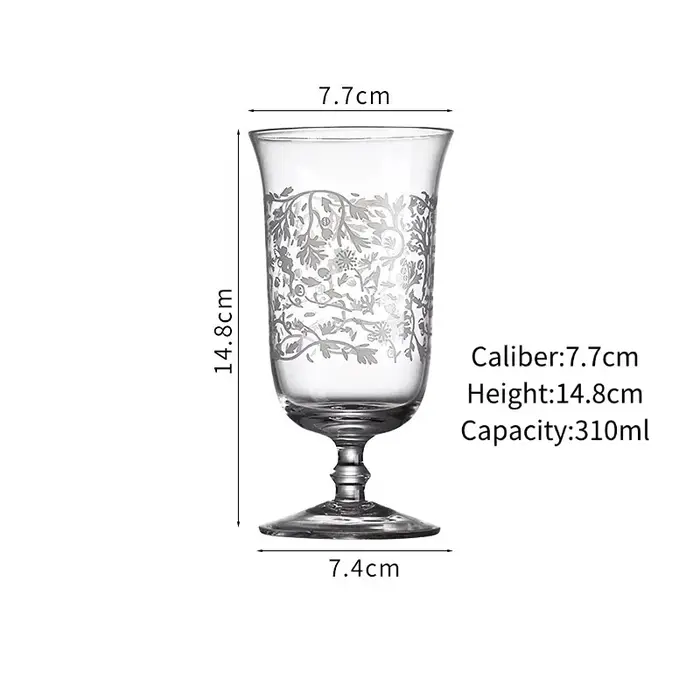 Tasse en verre à Martini à motif de Style japonais, gobelet en verre classique, verres à Cocktail simples, ensembles de tasses à Martini, outils de cuisine pour Bar