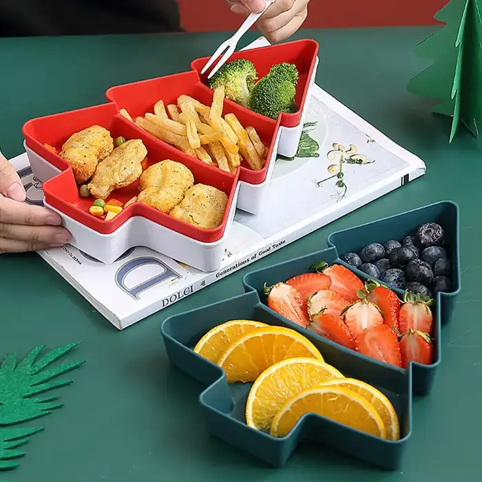 Assiette de fruits pour arbre de Noël
