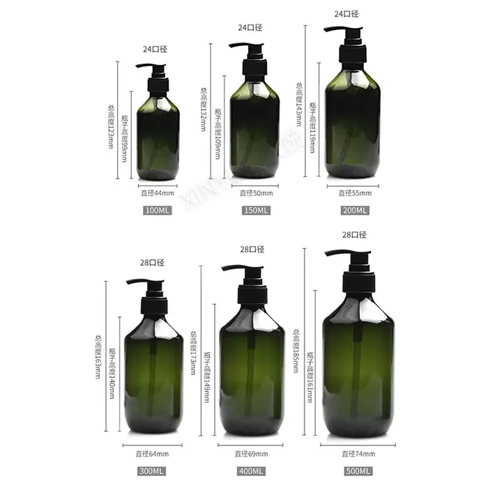 Bouteilles rechargeables pour shampoing