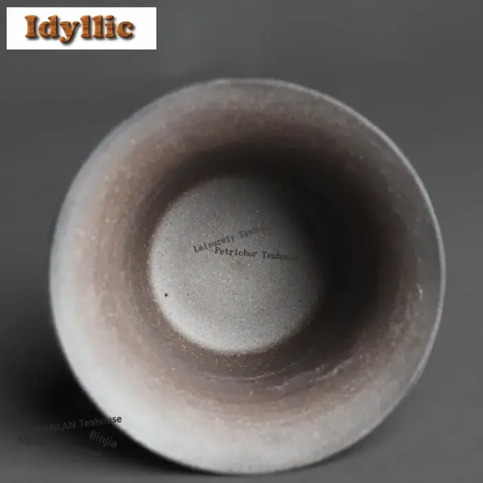 Gaiwan Sancai Noir et Or 150 ml en Céramique Fumée