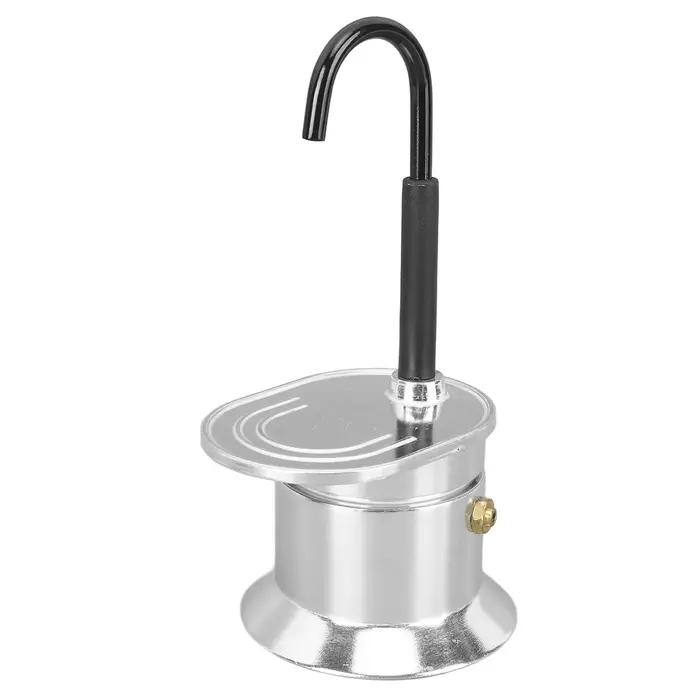 Cafetière Italienne à Tube Unique, avec Bec en Alliage d'Aluminium, pour les Fêtes en Plein Air, de 