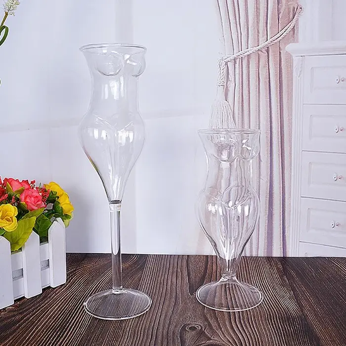 Verre à Cocktail créatif en forme de corps pour femme
