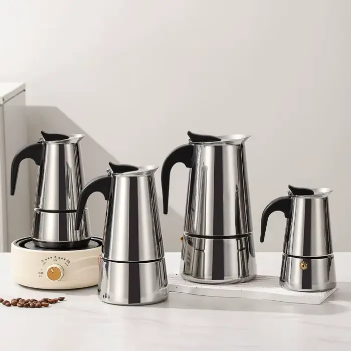 Cafetière à filtre en acier inoxydable pour la cuisine