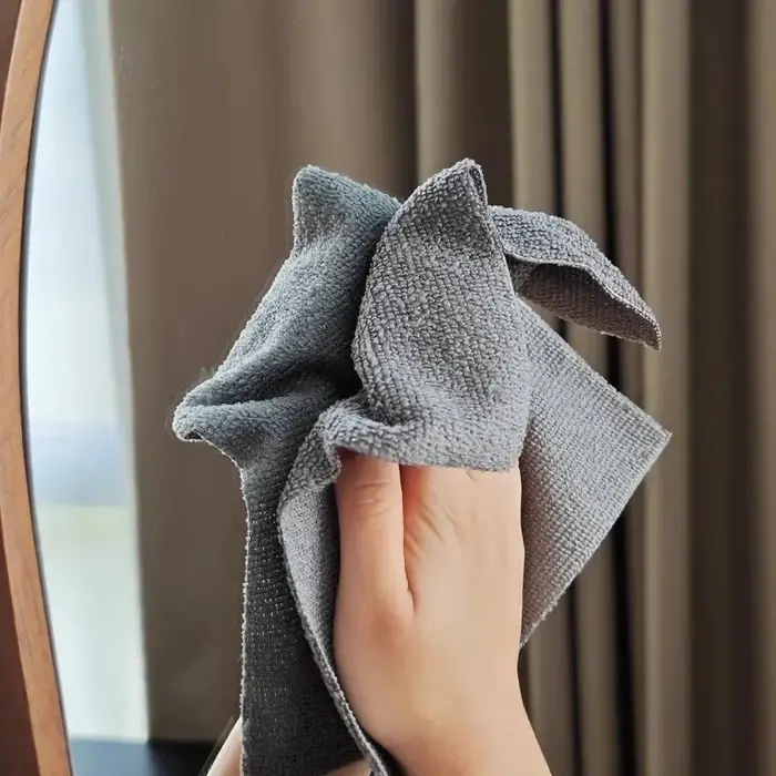 20 feuilles/rouleau de chiffons à vaisselle en microfibre – Chiffon de cuisine multifonctionnel double face