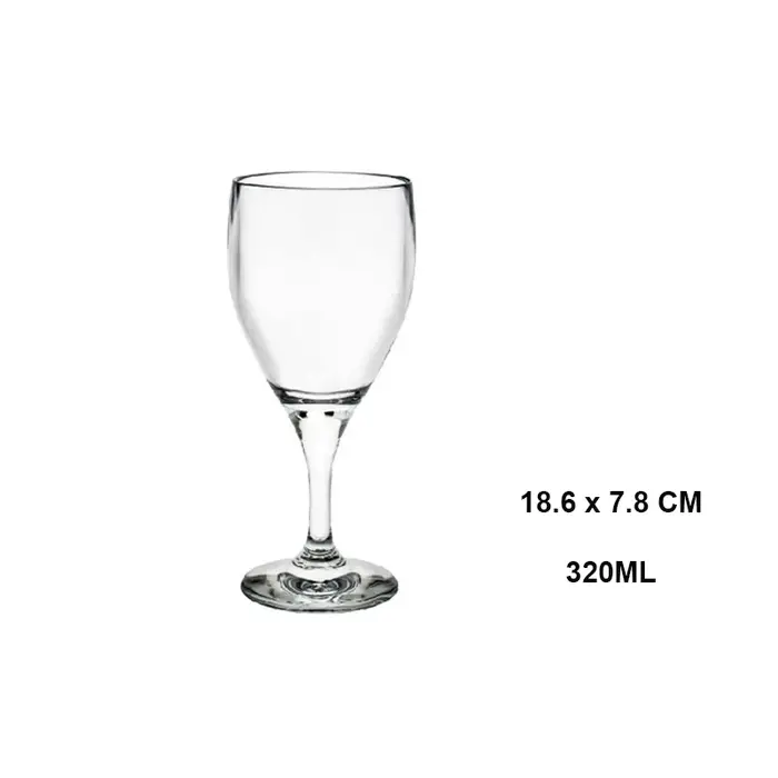 Verres à vin incassables pour l'extérieur