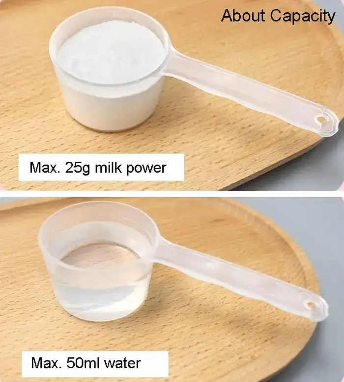 6 Cuillères doseuses de 20g/40ml et 25g/50ml pour mesurer le café