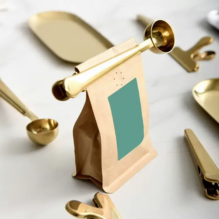 Cuillère à café avec clip