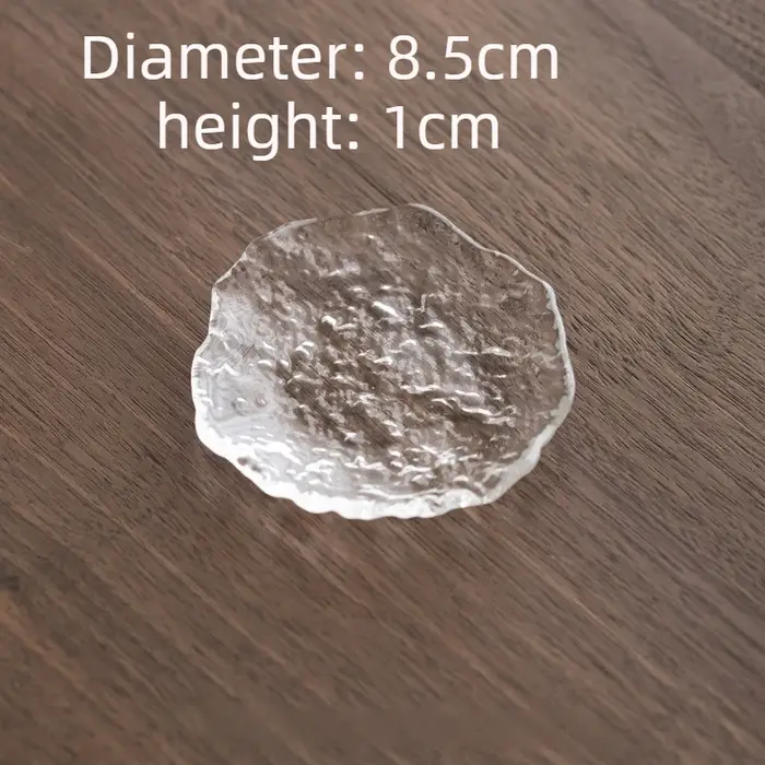 Dessous de verre en Glacier esthétique japonais