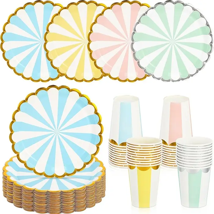 Vaisselle jetable pour fête
