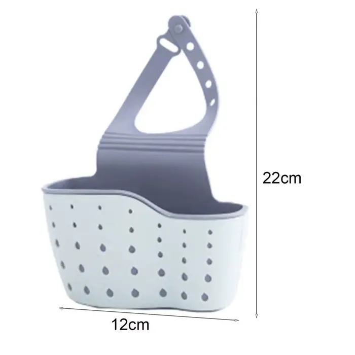 Porte-éponge organisateur égouttoir à vaisselle porte-savon plateau d'évier torchon panier de rangement mural étagère salle de bain accessoire de cuisine