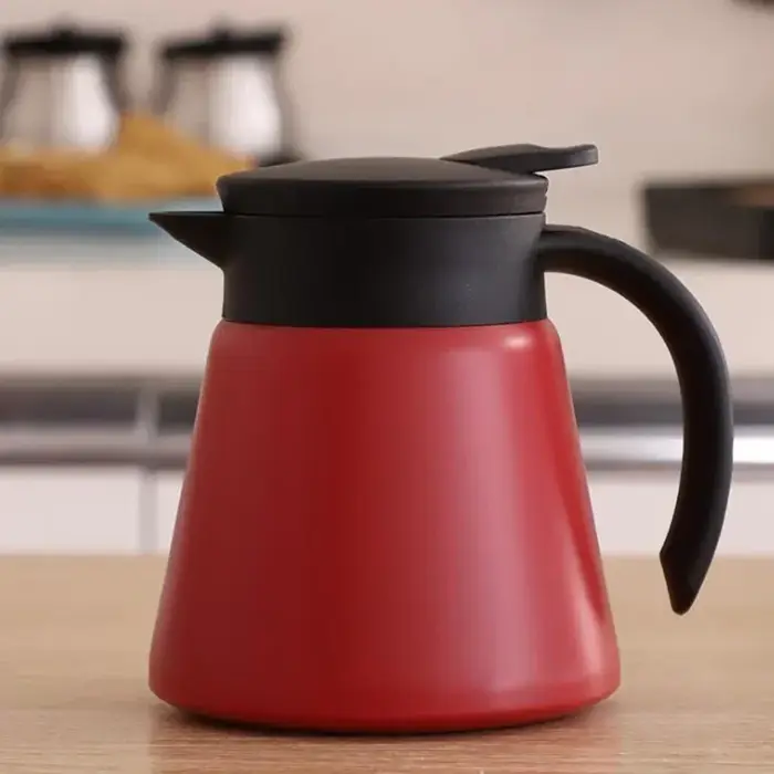 Carafe à café thermique en acier inoxydable
