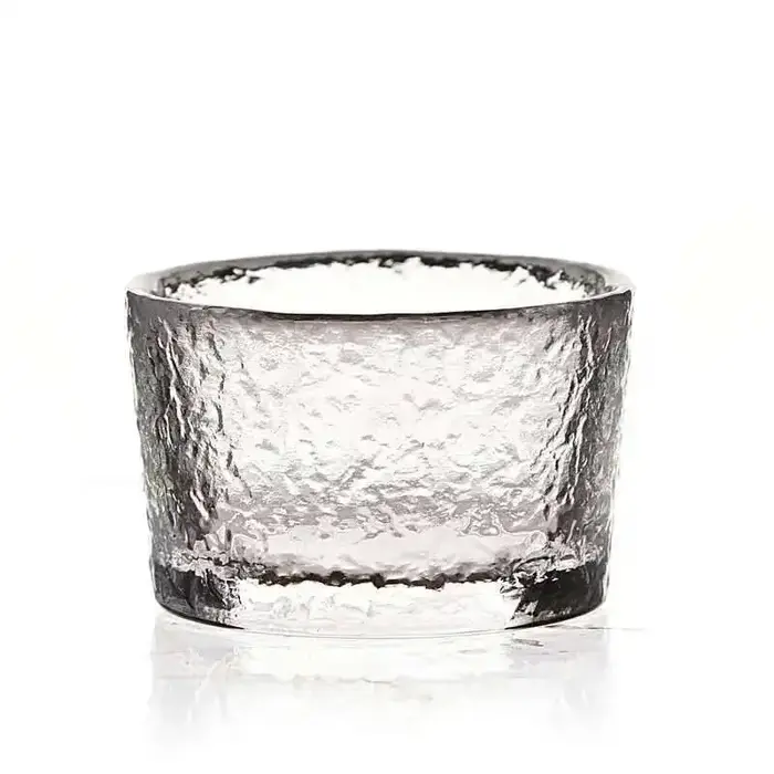 Tasse à thé en verre à grain de marteau japonais, tasse transparente en cristal, service à thé Kung Fu, petite tasse à thé pour propriétaire de la maison, bol à thé G