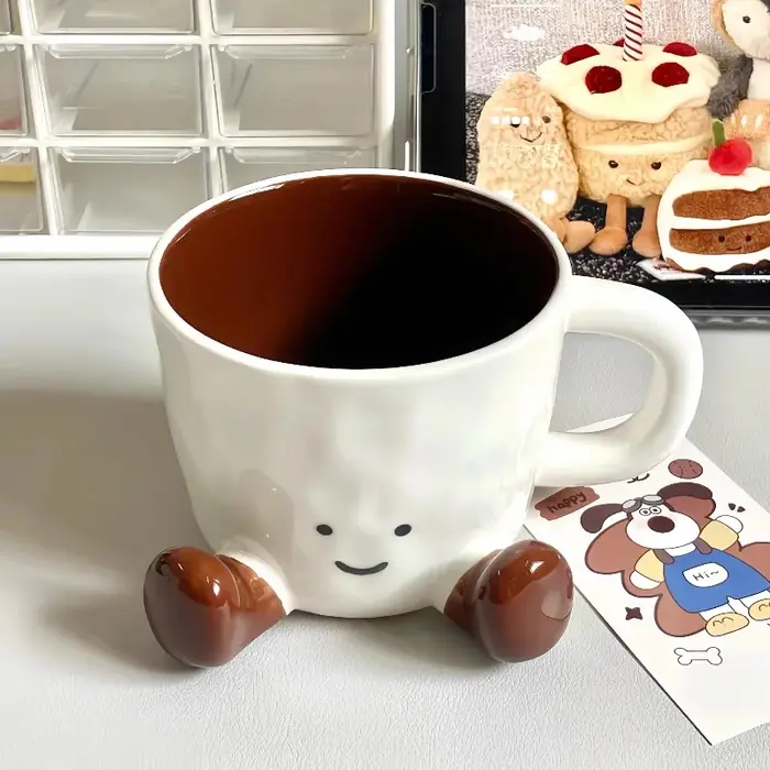 Tasse en céramique de dessin animé créatif
