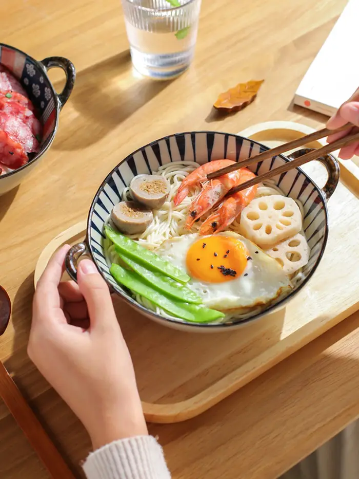 Bol à nouilles japonais de 7.5 pouces