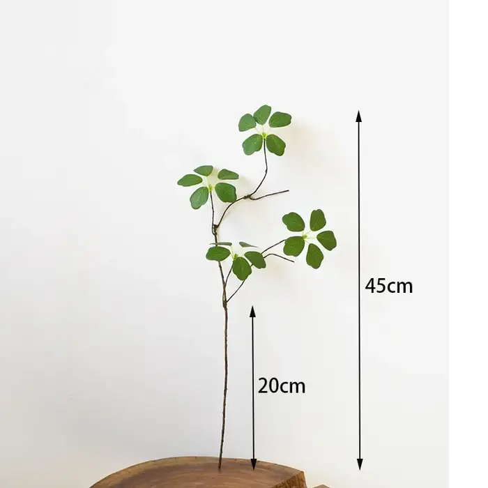 Plante artificielle de feuille de Lotus Guanyin