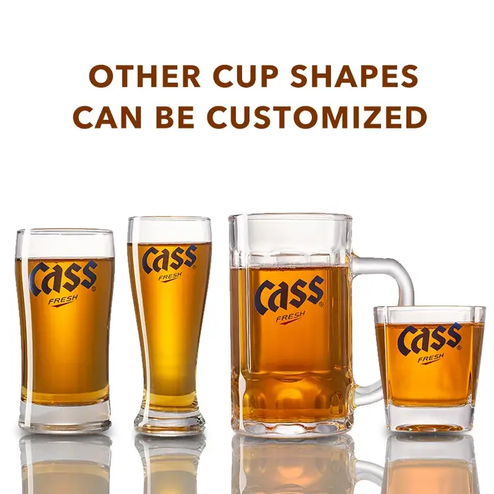 Cass-Verres à bière, verres à eau