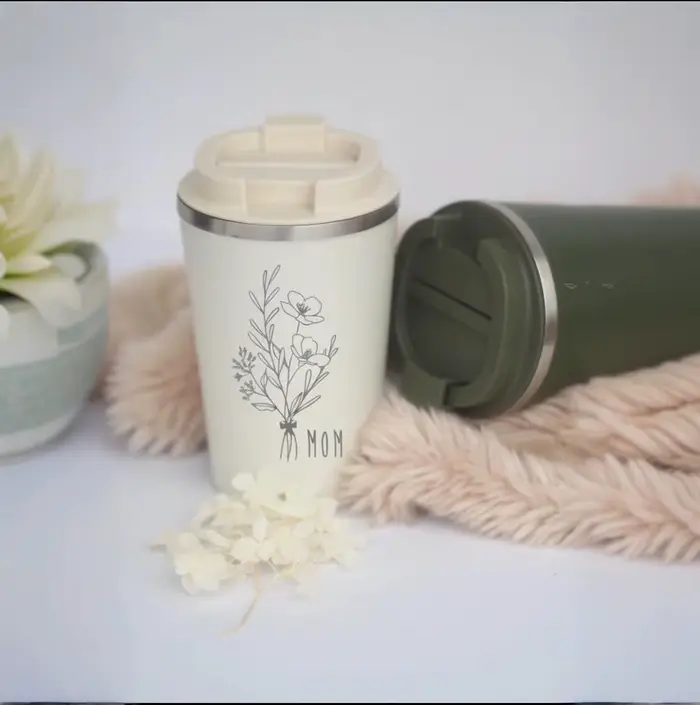 Tasse Thermos gravée personnalisée
