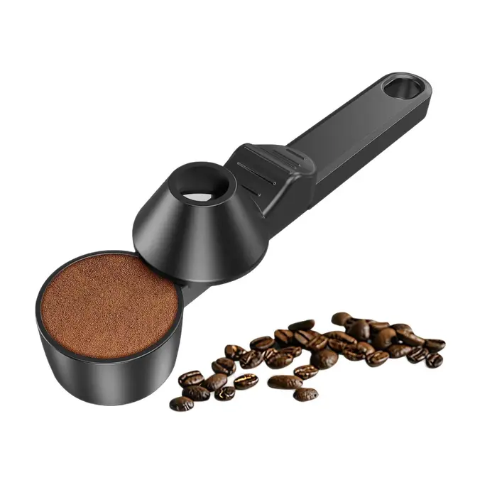 Cuillère à café avec entonnoir pour cafetière K-cup réutilisable