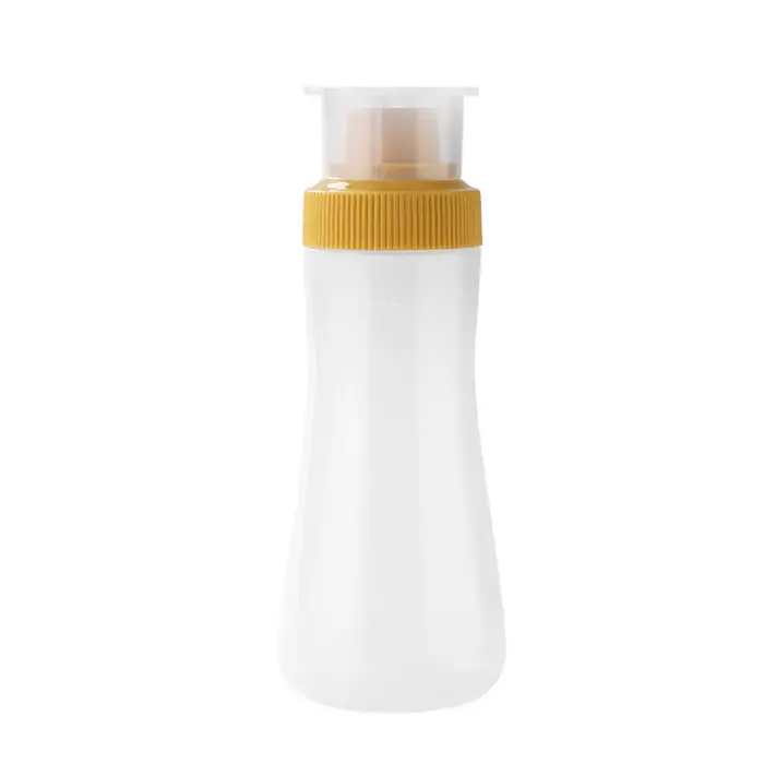 Distributeur de sirop pour gâteaux, bouteilles en plastique graduées simples de 350 ml pour le miel,