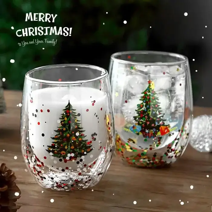 Verre à Double Paroi de 300ml pour Boissons