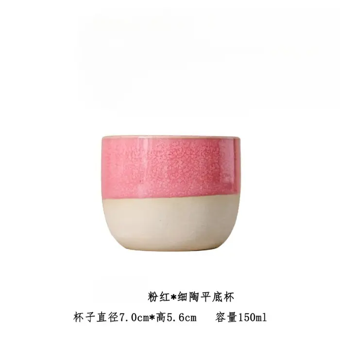 Tasse à café en céramique de Style bohémien, poterie grossière faite à la main, Design arabe marocai